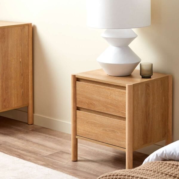 Teakwood Bedside Table - Bolde - Image 2