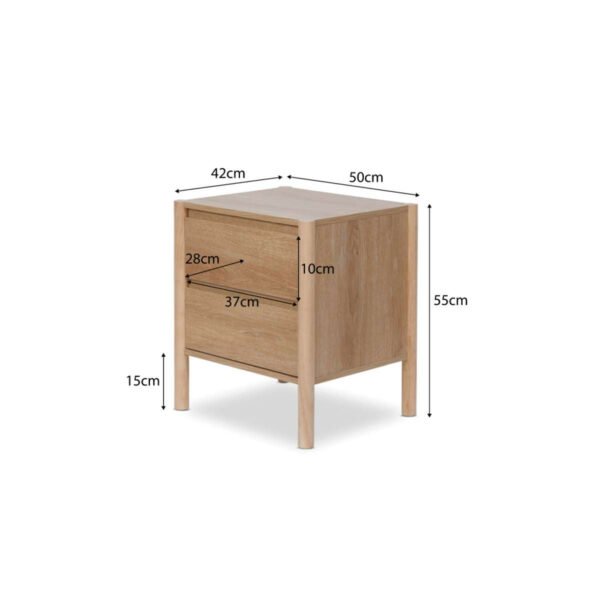 Teakwood Bedside Table - Bolde - Image 5