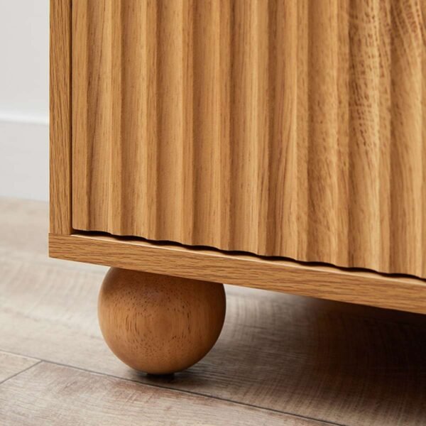 Teak Bedside Table - Deven - Image 4