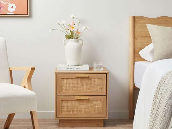 Teak Bedside Table – Noosa