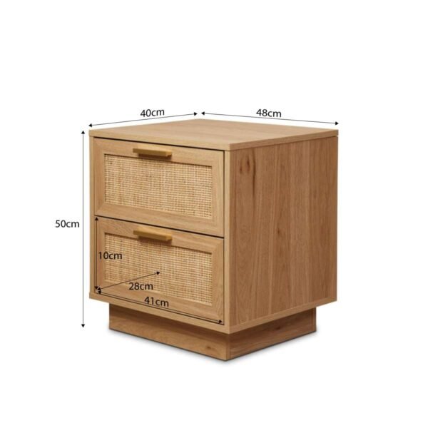 Teak Bedside Table - Noosa - Image 6