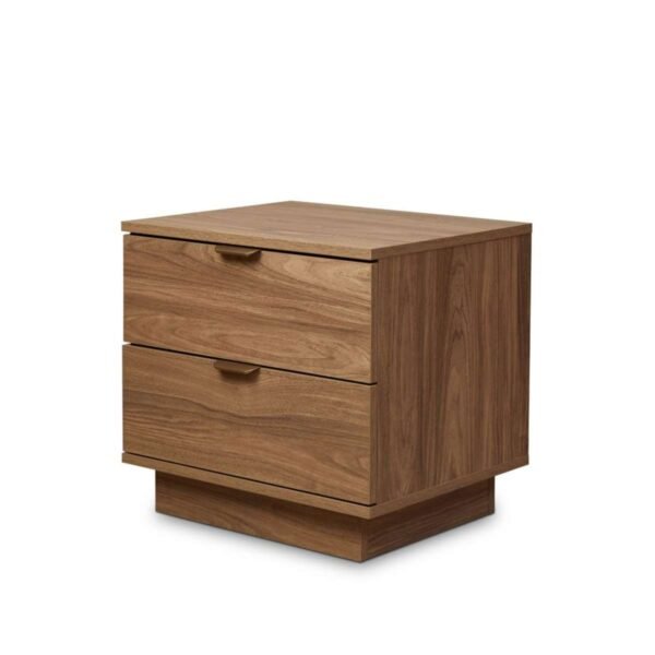 Teak Wood Bedside Table - Shadow - Image 5