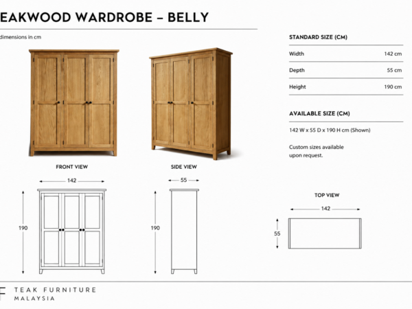 Teakwood Wardobe – Belly