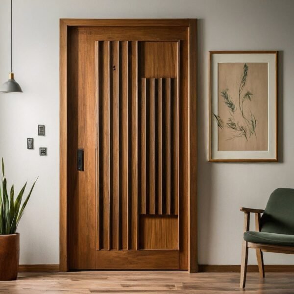 teak door