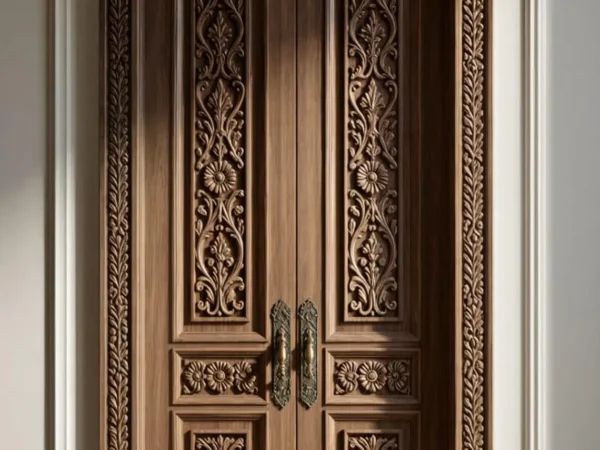 Wooden Carving Door – Tank