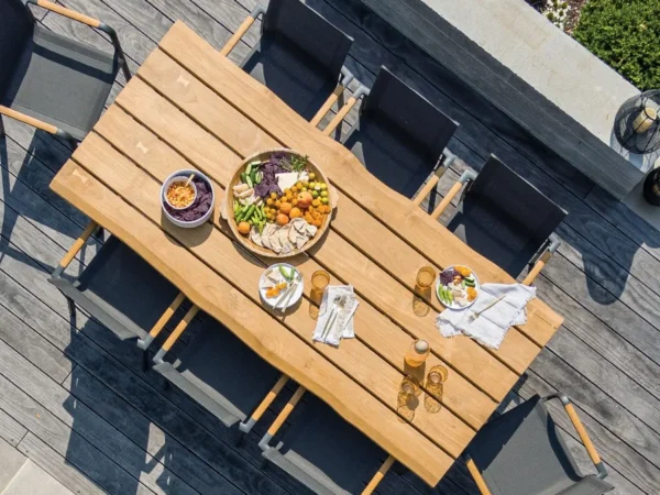 Teak Outdoor Dining Table – Recta
