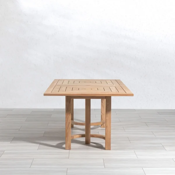 Outdoor Teakwood Dining Table - Marco - Image 2