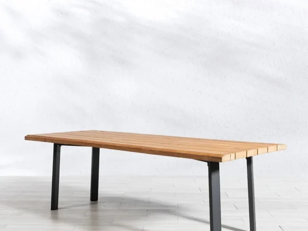 Teak Outdoor Dining Table – Recta