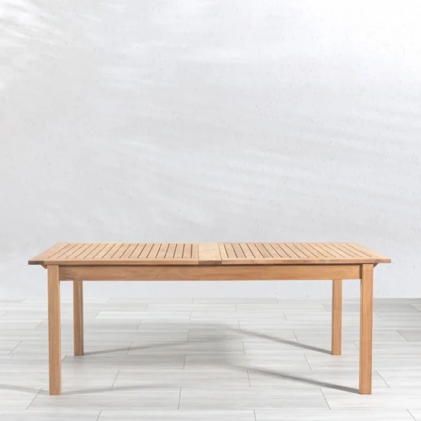 Outdoor Teak Dining Table Extension - Fado - Image 2