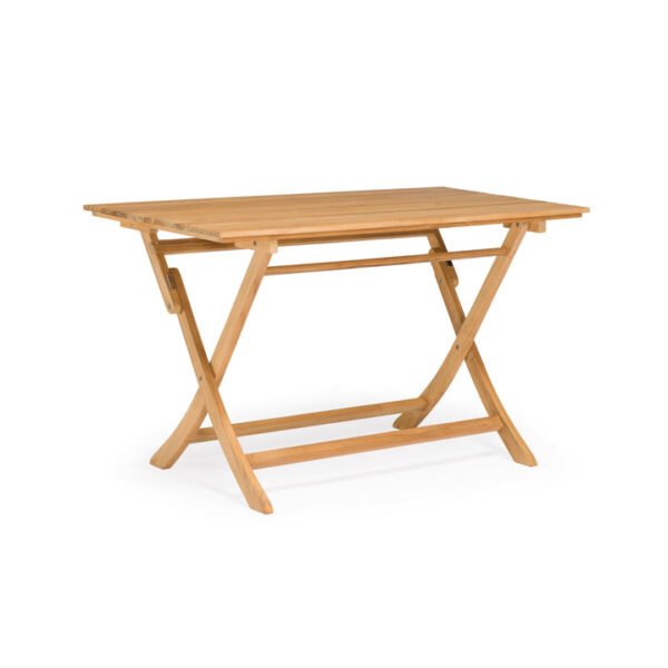 Rectangle Folding Teak Outdoor Dining Table