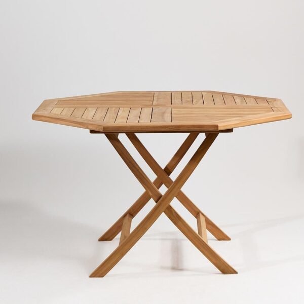Teak Outdoor Folding Dining Table - Zoo - Image 3