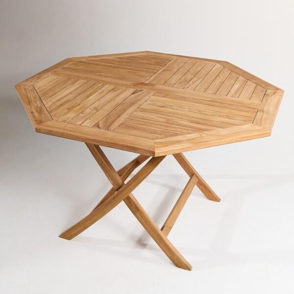 Teak Outdoor Folding Dining Table - Zoo - Image 4