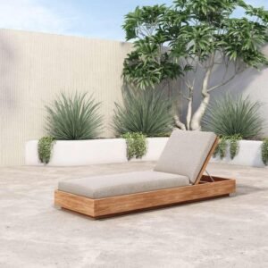 Teakwood Sun Bed – Wax