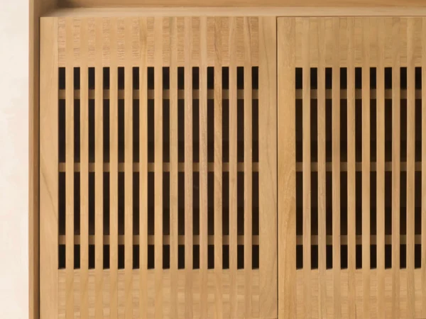 Teak Shoe Cabinet – Wossa