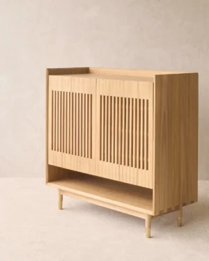 Teak Shoe Cabinet – Wossa