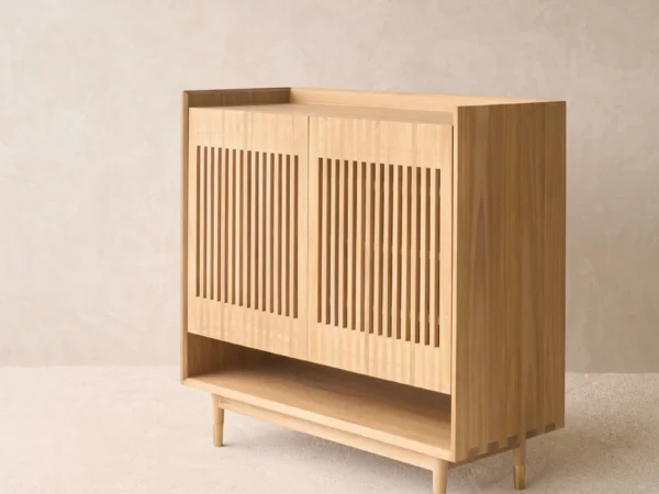 Teak Shoe Cabinet – Wossa
