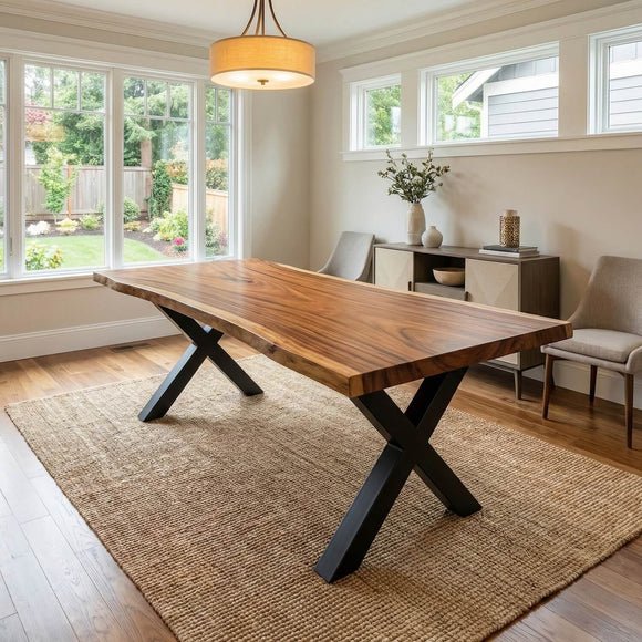 Suar Wood Dinning Table – Simple
