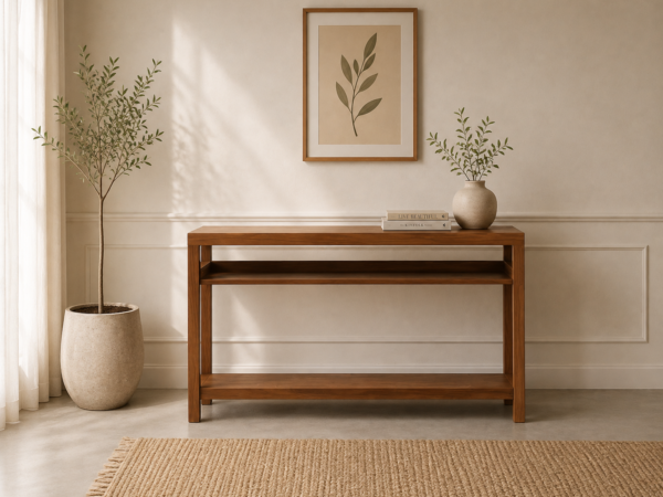 Teak Console Tables